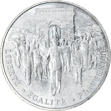 Coin, France, Libération de Paris, 100 Francs, 1994, MS(60-62), Silver