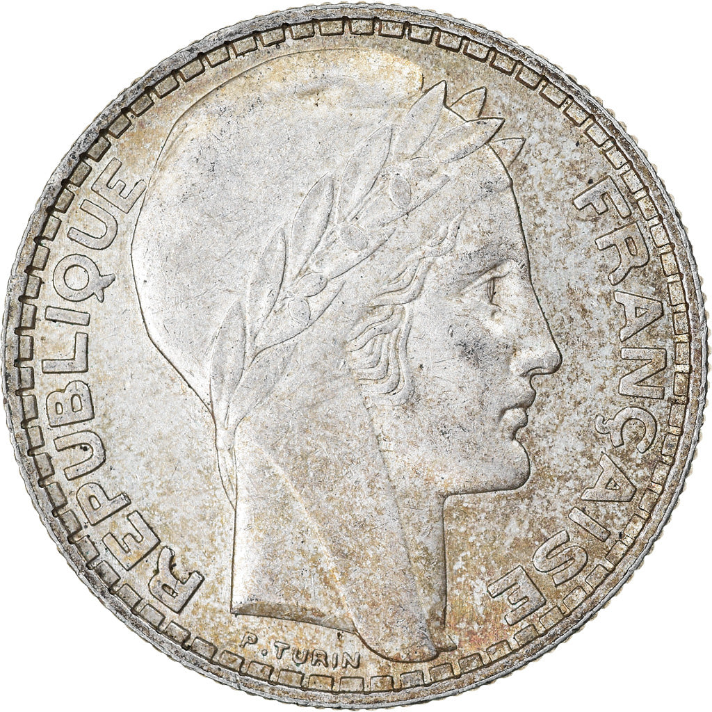 Coin, France, Turin, 10 Francs, 1929, Paris, AU(55-58), Silver, KM:878