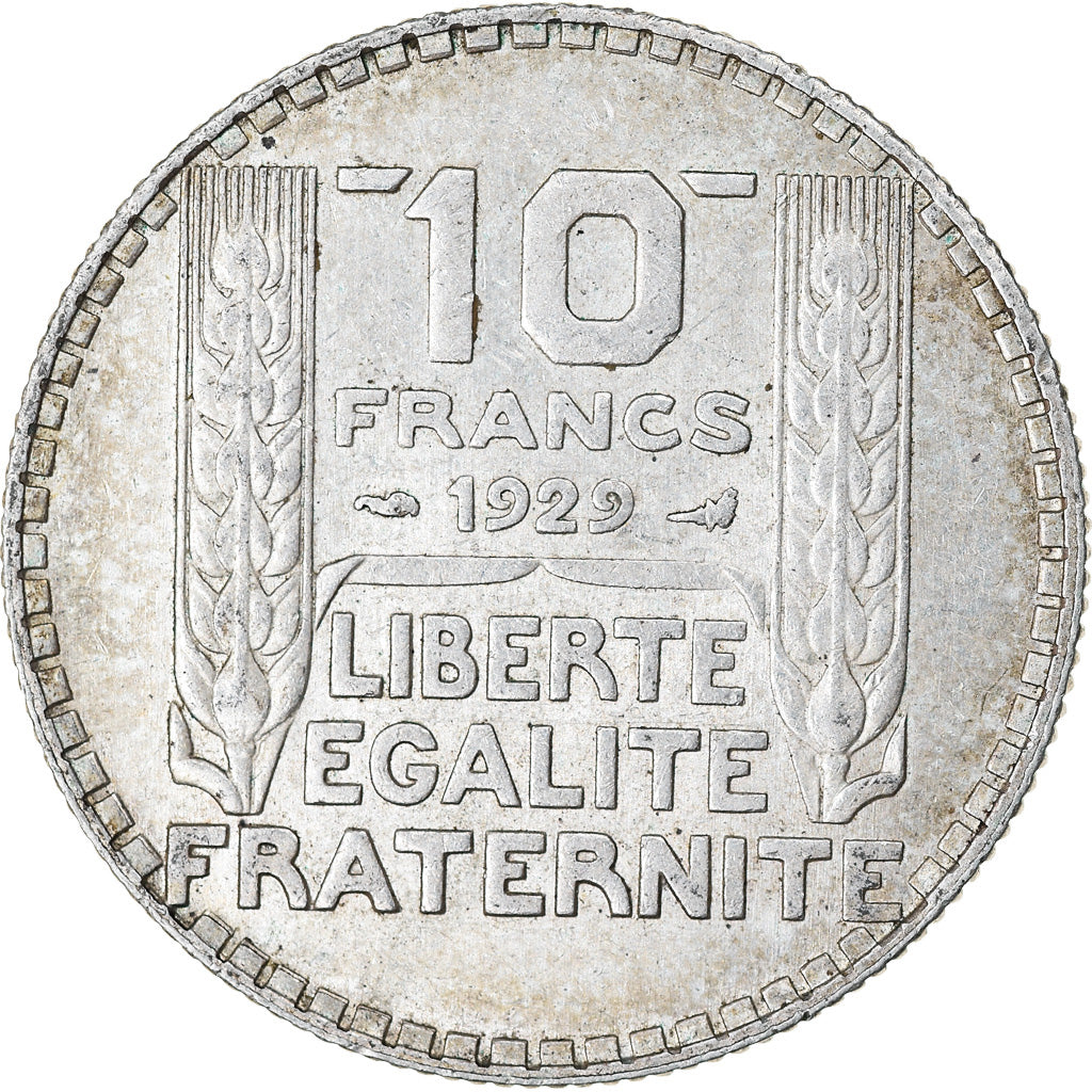 Coin, France, Turin, 10 Francs, 1929, Paris, AU(55-58), Silver, KM:878