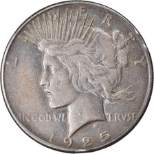 Coin, United States, Peace Dollar, Dollar, 1925, San Francisco, VF(30-35)