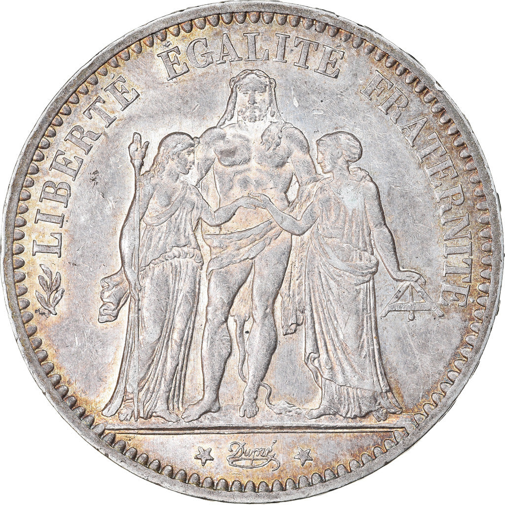 Coin, France, Hercule, 5 Francs, 1873, Paris, AU(55-58), Silver, KM:820.1