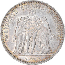 Coin, France, Hercule, 5 Francs, 1873, Paris, AU(55-58), Silver, KM:820.1