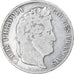 Coin, France, Louis-Philippe, 5 Francs, 1837, Lille, VF(20-25), Silver