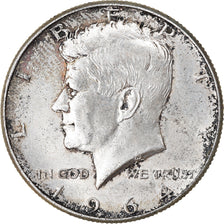 Coin, United States, Kennedy Half Dollar, Half Dollar, 1964, U.S. Mint