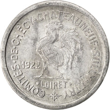 Monnaie, France, 5 Centimes, 1922, TTB+, Aluminium, Elie:10.1