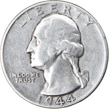 Moneta, Stati Uniti, Washington Quarter, Quarter, 1944, U.S. Mint, Philadelphia