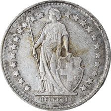 Coin, Switzerland, 1/2 Franc, 1945, Bern, AU(50-53), Silver, KM:23