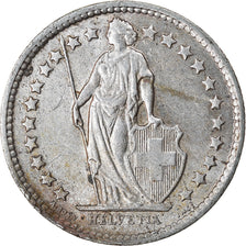 Coin, Switzerland, 1/2 Franc, 1964, Bern, MS(60-62), Silver, KM:23