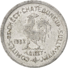 France, 10 Centimes, 1922, EF(40-45), Aluminium, Elie #10.2, 2.03