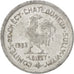 France, 10 Centimes, 1922, EF(40-45), Aluminium, Elie #10.2, 2.03