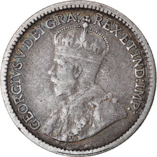 Moneta, Canada, George V, 5 Cents, 1913, Royal Canadian Mint, Ottawa, MB+