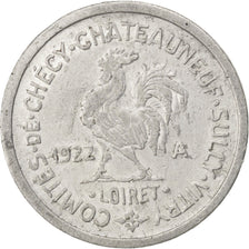 Coin, France, 10 Centimes, 1922, EF(40-45), Aluminium, Elie:10.3
