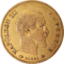 Münze, Frankreich, Napoleon III, Napoléon III, 10 Francs, 1858, Paris, S+