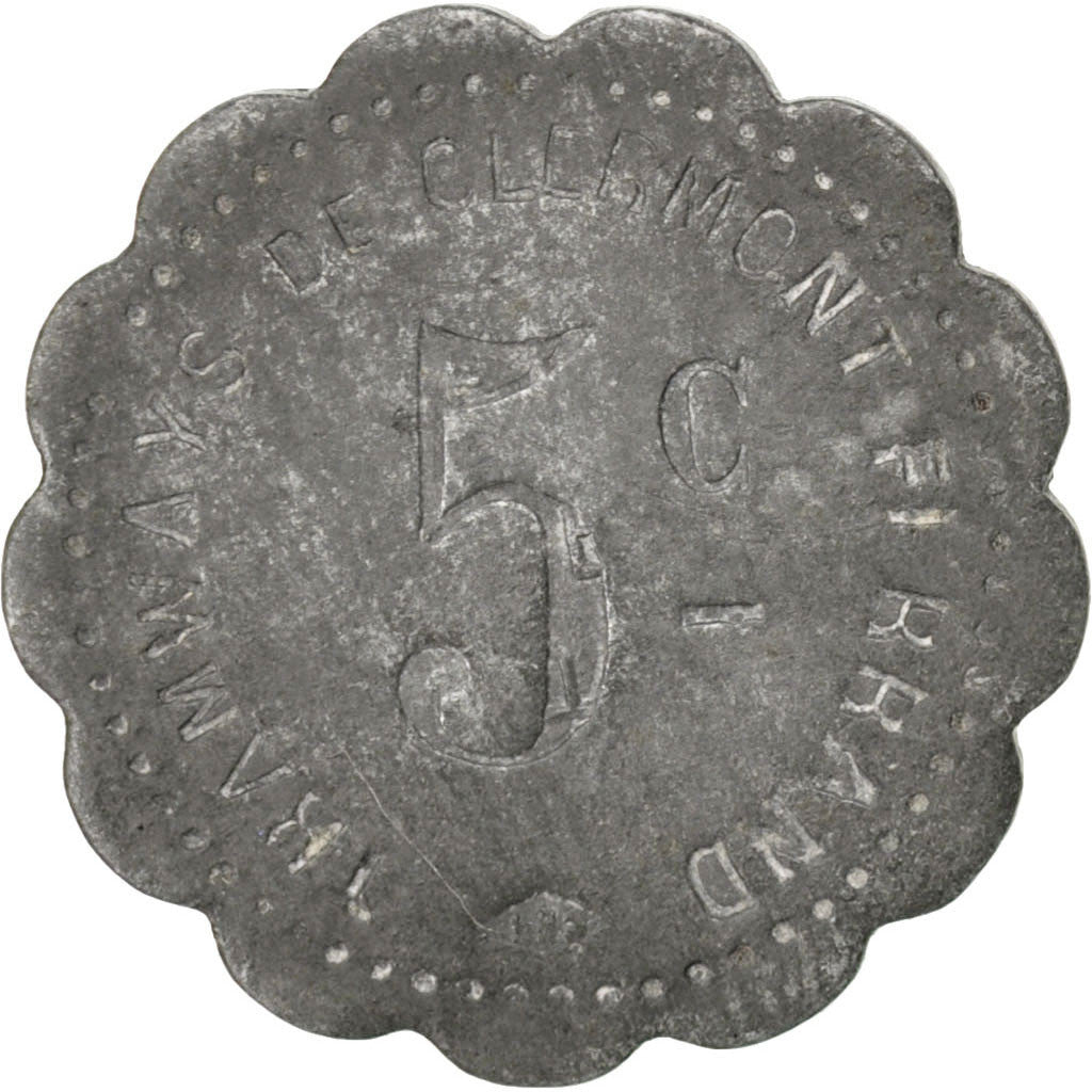 Coin, France, 5 Centimes, VF(30-35), Zinc, Elie:70.1