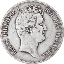 Moneta, Francia, Louis-Philippe, 5 Francs, 1831, Lille, MB, Argento, KM:735.13