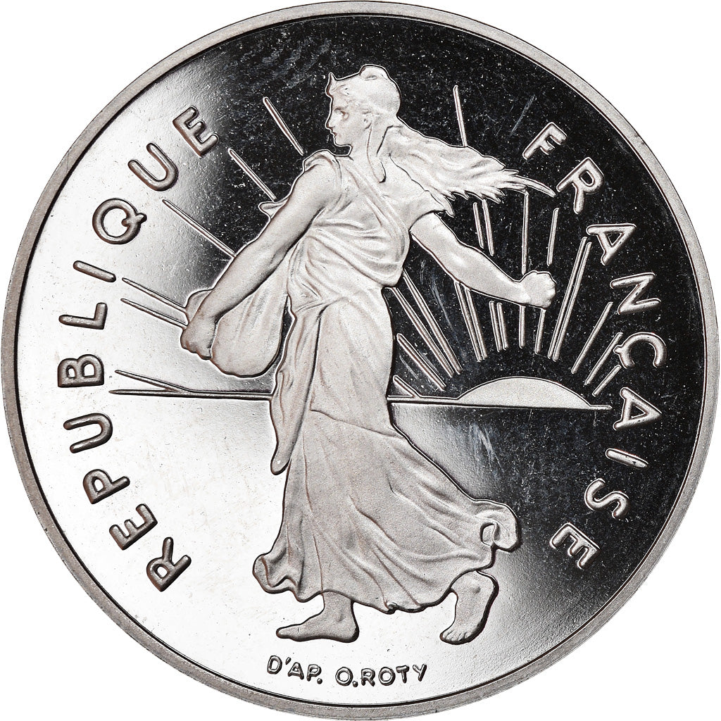 Coin, France, Semeuse, 5 Francs, 1991, Paris, Proof, MS(64), Nickel Clad