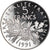 Coin, France, Semeuse, 5 Francs, 1991, Paris, Proof, MS(64), Nickel Clad