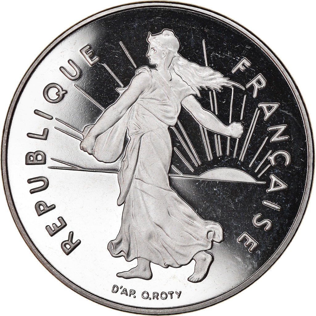 Coin, France, Semeuse, 5 Francs, 1993, Paris, Proof, MS(64), Nickel Clad