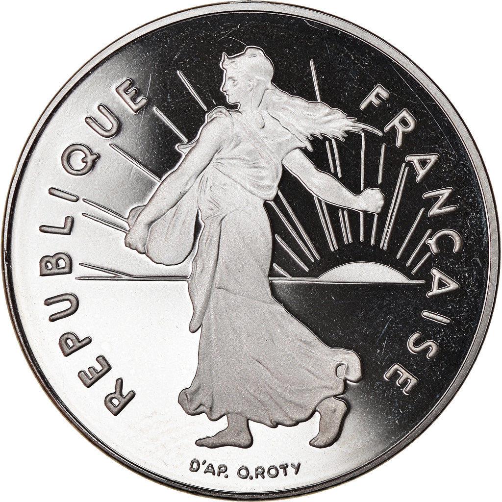Coin, France, Semeuse, 5 Francs, 1996, Paris, Proof, MS(64), Nickel Clad