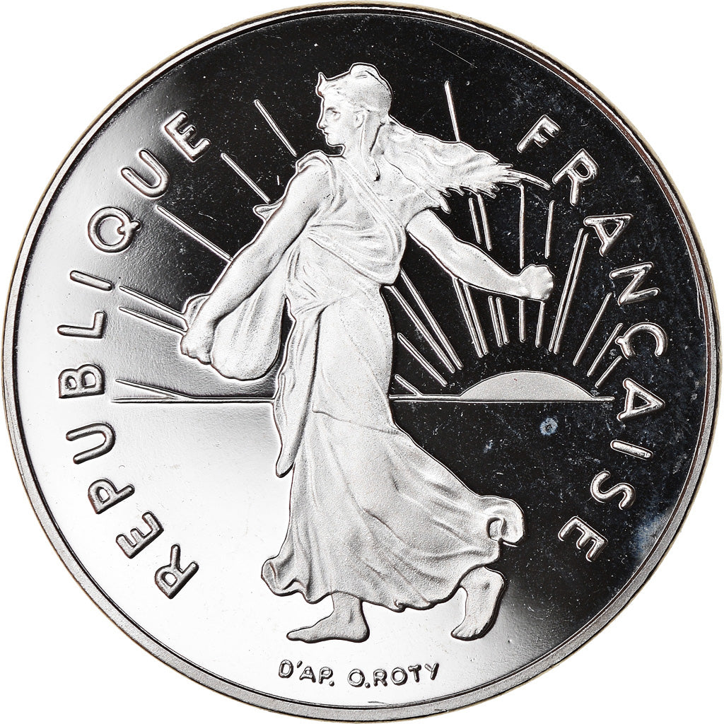 Coin, France, Semeuse, 5 Francs, 1997, Paris, Proof, MS(64), Nickel Clad