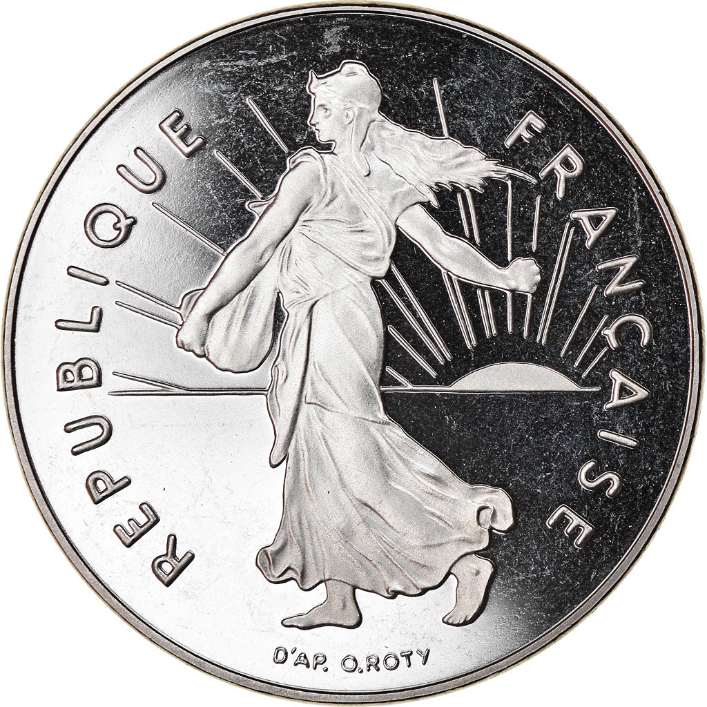 Coin, France, Semeuse, 5 Francs, 2001, Paris, Proof, MS(64), Nickel Clad