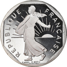 Moneta, Francia, Semeuse, 2 Francs, 2001, Paris, Proof, SPL+, Nichel, KM:942.2