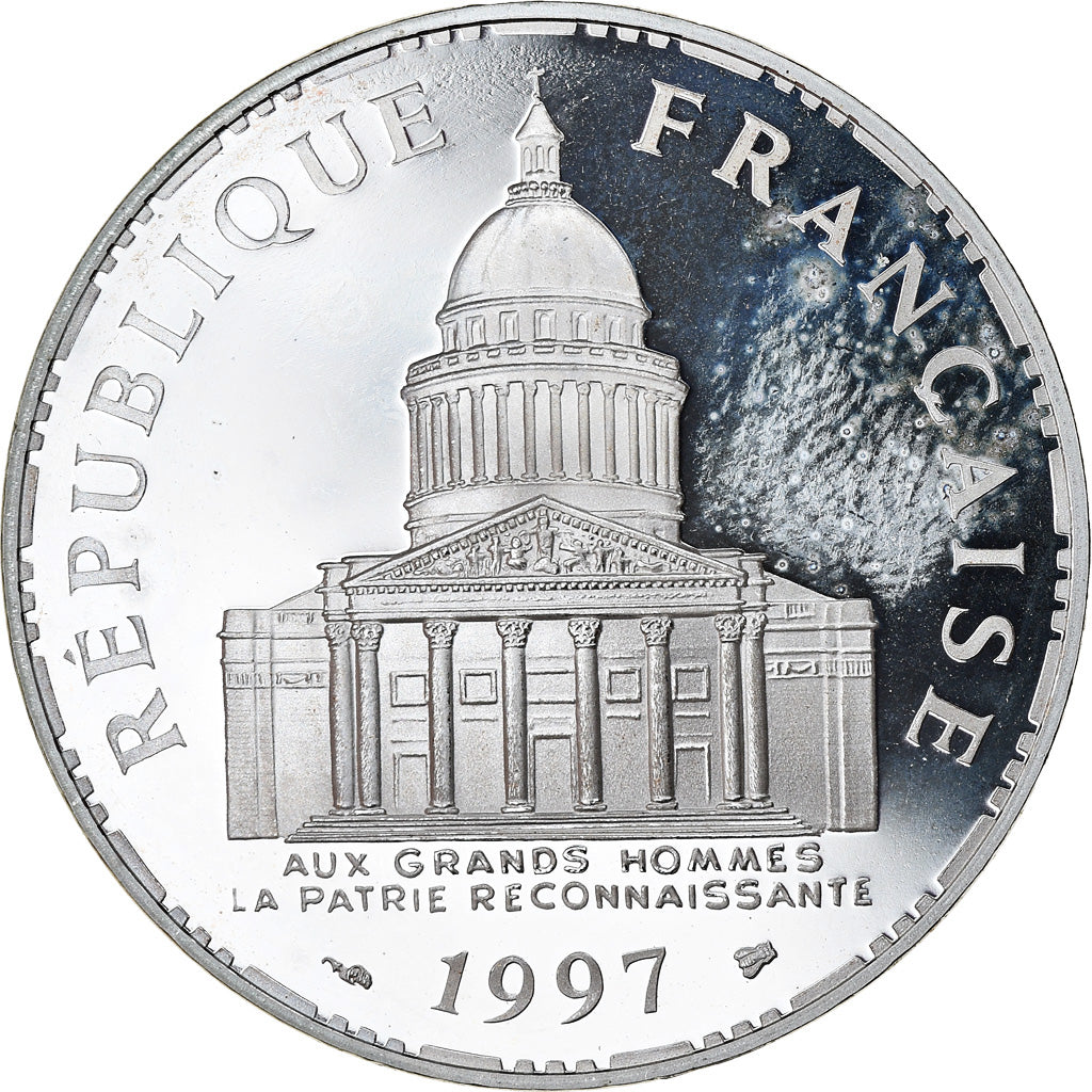 Coin, France, Panthéon, 100 Francs, 1997, Paris, Proof, MS(64), Silver