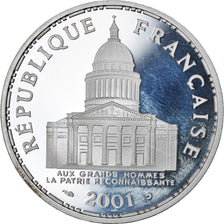 Coin, France, Panthéon, 100 Francs, 2001, Proof, MS(64), Silver, Gadoury:898a