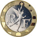 Coin, France, Génie, 10 Francs, 1996, Paris, Proof, MS(64), Aluminum-Bronze