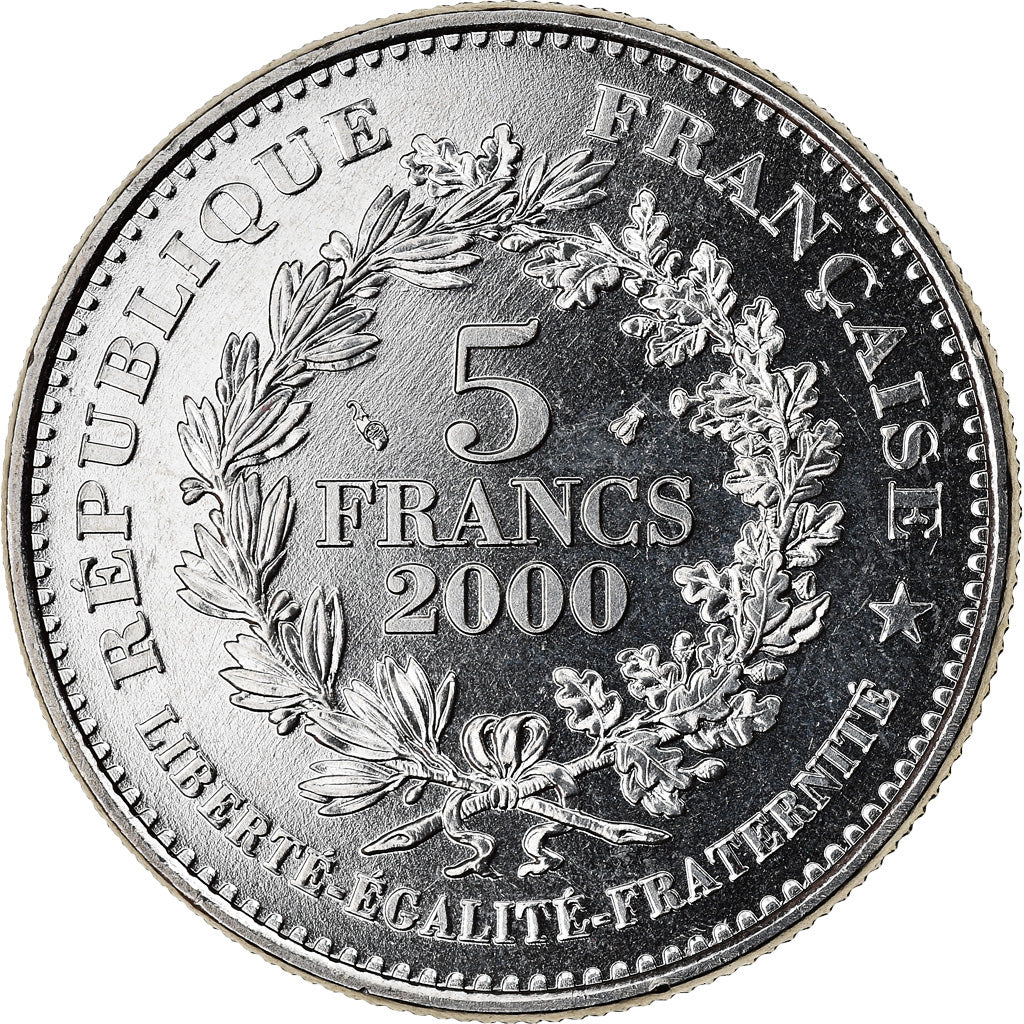 Coin, France, Marianne de la III République, 5 Francs, 2000, Paris, MS(64)