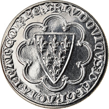 Coin, France, Écu de Saint Louis, 5 Francs, 2000, Paris, MS(64), Copper-Nickel