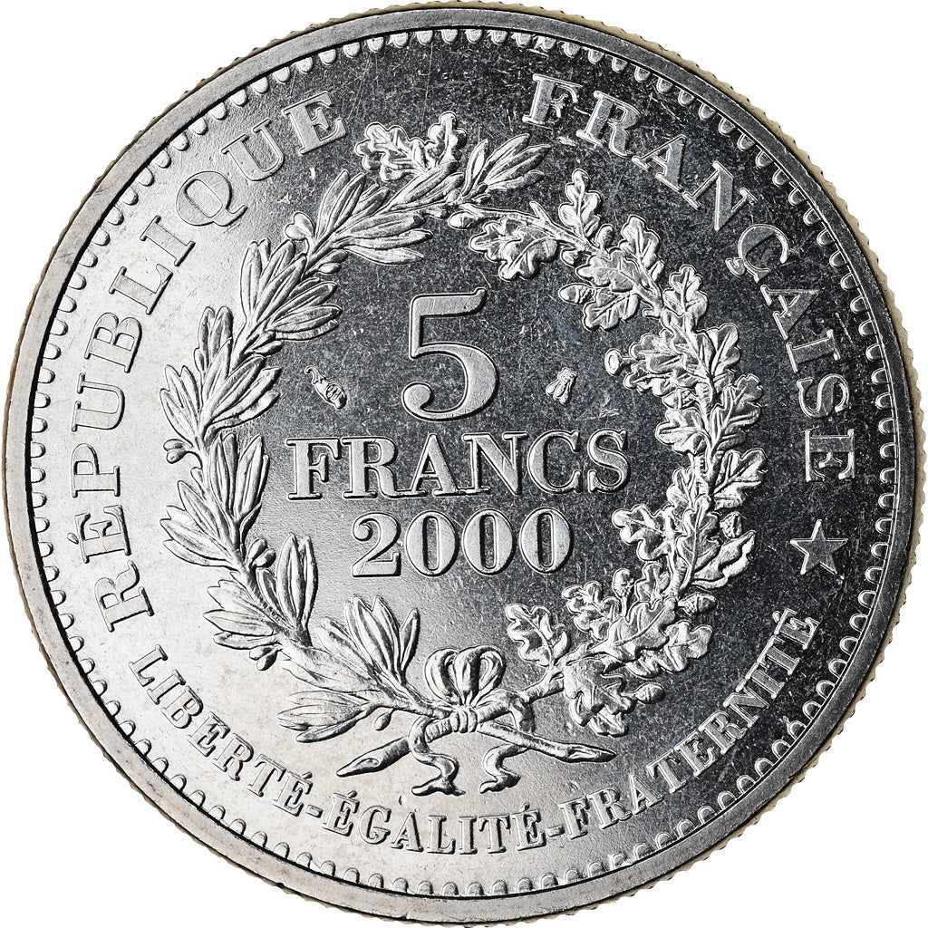 Münze, Frankreich, Louis d'or de Louis XIII, 5 Francs, 2000, Paris, UNZ+