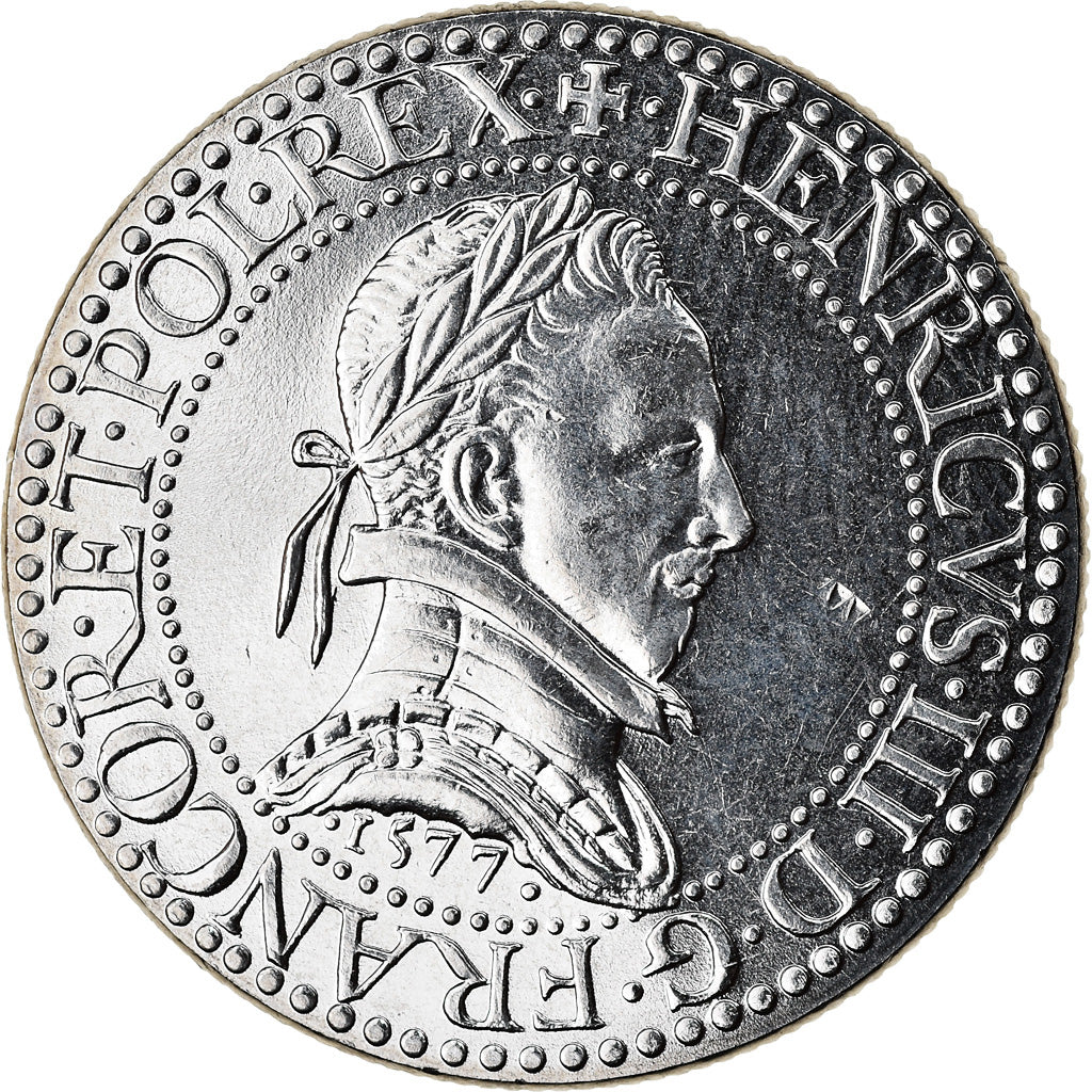 Münze, Frankreich, Franc d'Henri III, 5 Francs, 2000, Paris, UNZ+