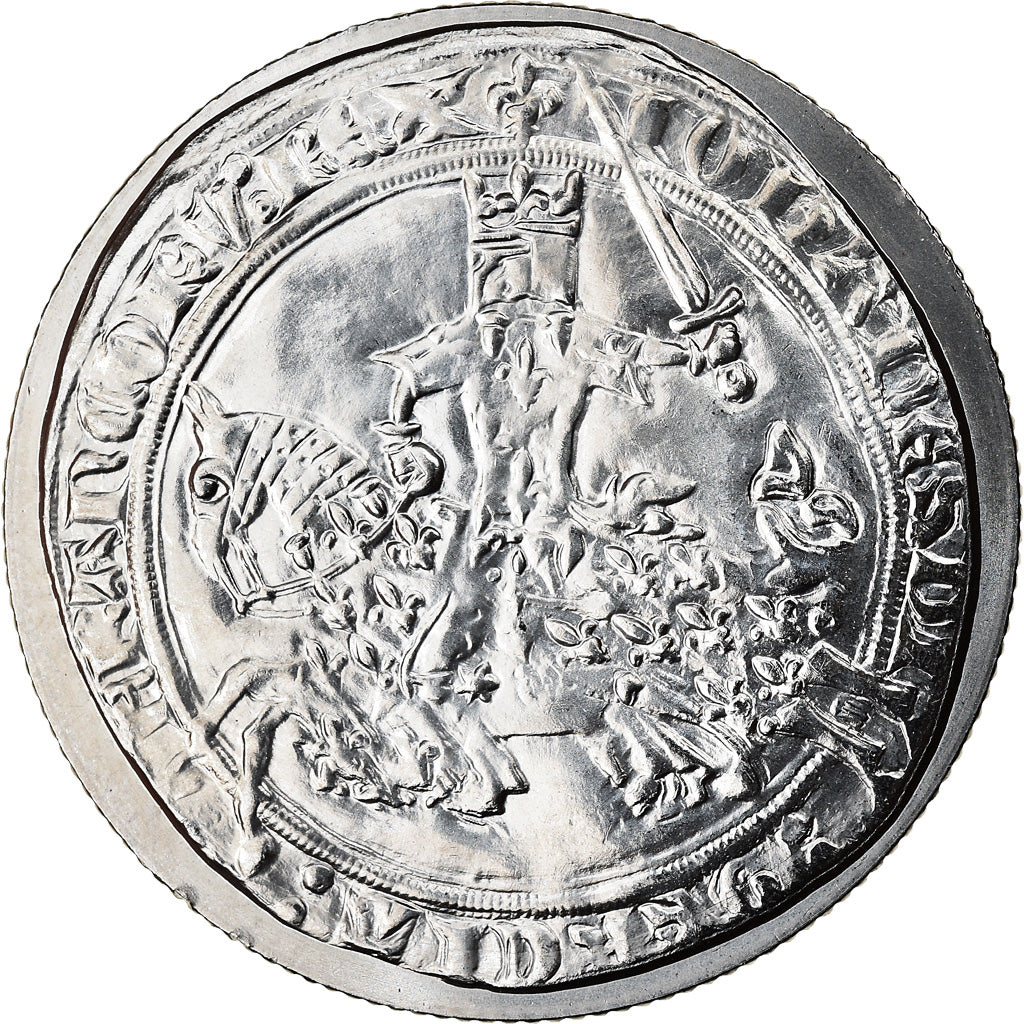 Coin, France, Franc à cheval, 5 Francs, 2000, Paris, MS(64), Copper-Nickel