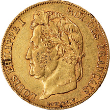 Munten, Frankrijk, Louis-Philippe, 20 Francs, 1843, Lille, ZF, Goud, KM:750.5