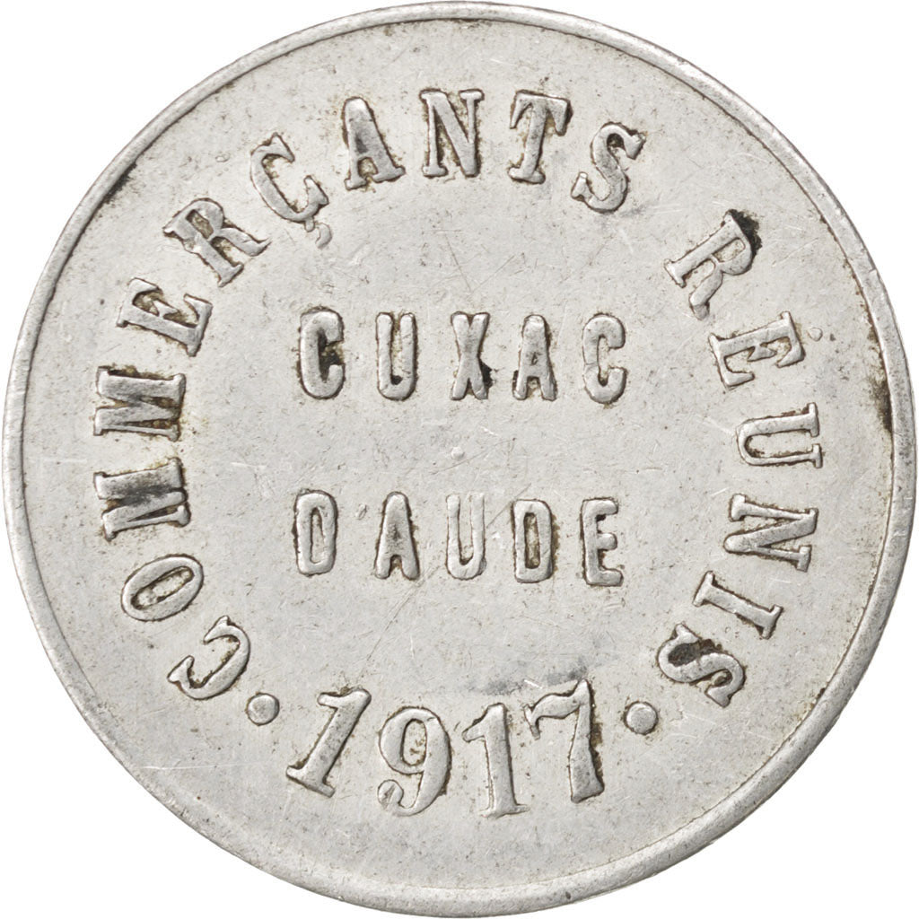 France, 10 Centimes, 1917, EF(40-45), Aluminium, Elie #10.2, 1.23
