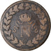 Coin, France, Napoleon I, Decime, 1815, Strasbourg, VF(20-25), Bronze