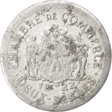 Moneta, Francia, 5 Centimes, 1922, MB, Alluminio, Elie:10.1