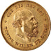 Munten, Nederland, William III, 10 Gulden, 1875, PR, Goud, KM:105
