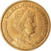 Coin, Netherlands, Wilhelmina I, 10 Gulden, 1913, AU(55-58), Gold, KM:149