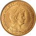 Coin, Netherlands, Wilhelmina I, 10 Gulden, 1917, MS(63), Gold, KM:149