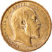 Moneta, Australia, Edward VII, Sovereign, 1902, Perth, BB+, Oro, KM:15
