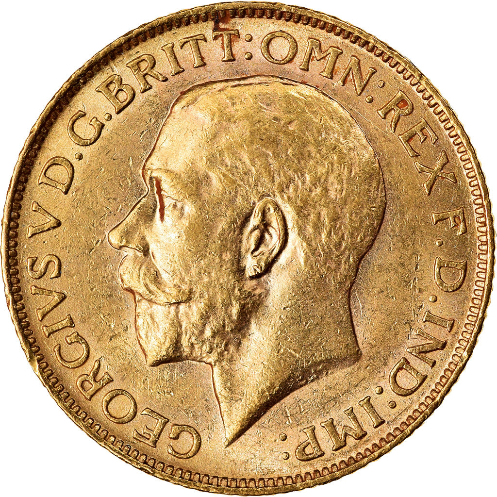 Monnaie, Grande-Bretagne, George V, Sovereign, 1911, SUP, Or, KM:820