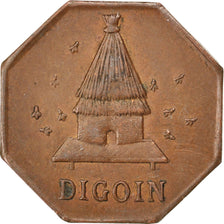 France, 5 Centimes, AU(50-53), Copper, Elie #10.1, 2.59