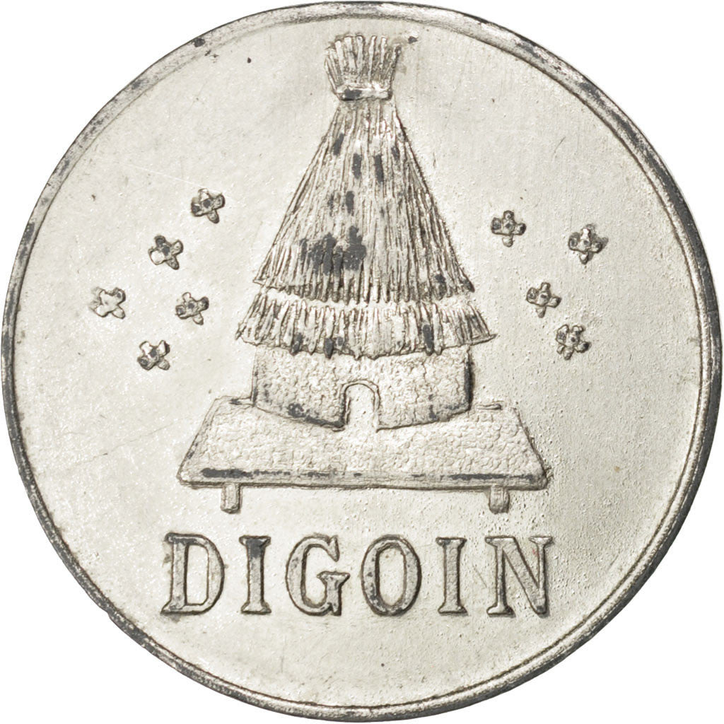 France, 1 Franc, EF(40-45), Zinc, Elie #10.5, 2.52