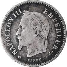 Coin, France, Napoleon III, Napoléon III, 20 Centimes, 1867, Paris, VF(30-35)