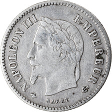 Coin, France, Napoleon III, Napoléon III, 20 Centimes, 1867, Paris, EF(40-45)