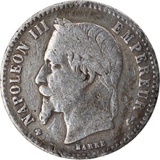 Coin, France, Napoleon III, Napoléon III, 50 Centimes, 1866, Strasbourg