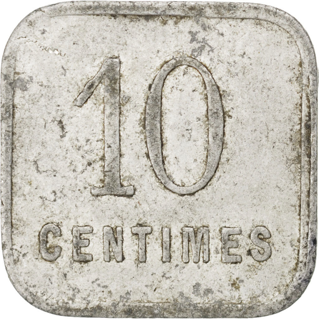 Monnaie, France, 10 Centimes, 1921, TB+, Aluminium, Elie:10.2
