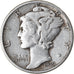 Coin, United States, Mercury Dime, Dime, 1939, U.S. Mint, Philadelphia